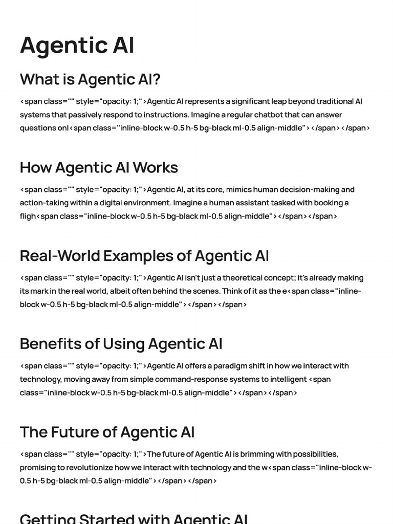Agentic AI | PDF