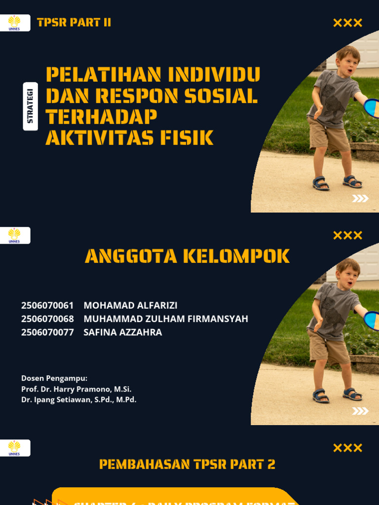 Strategi TPSR untuk Aktivitas Fisik | PDF
