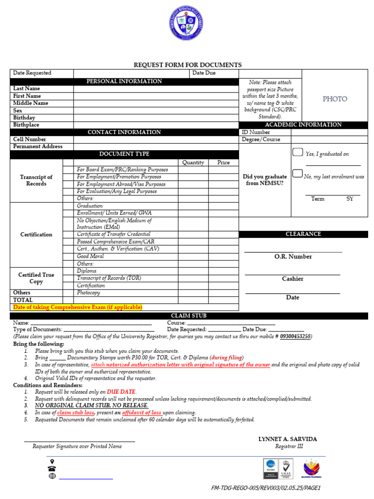 Request For Documents 005E | PDF | Government And Personhood