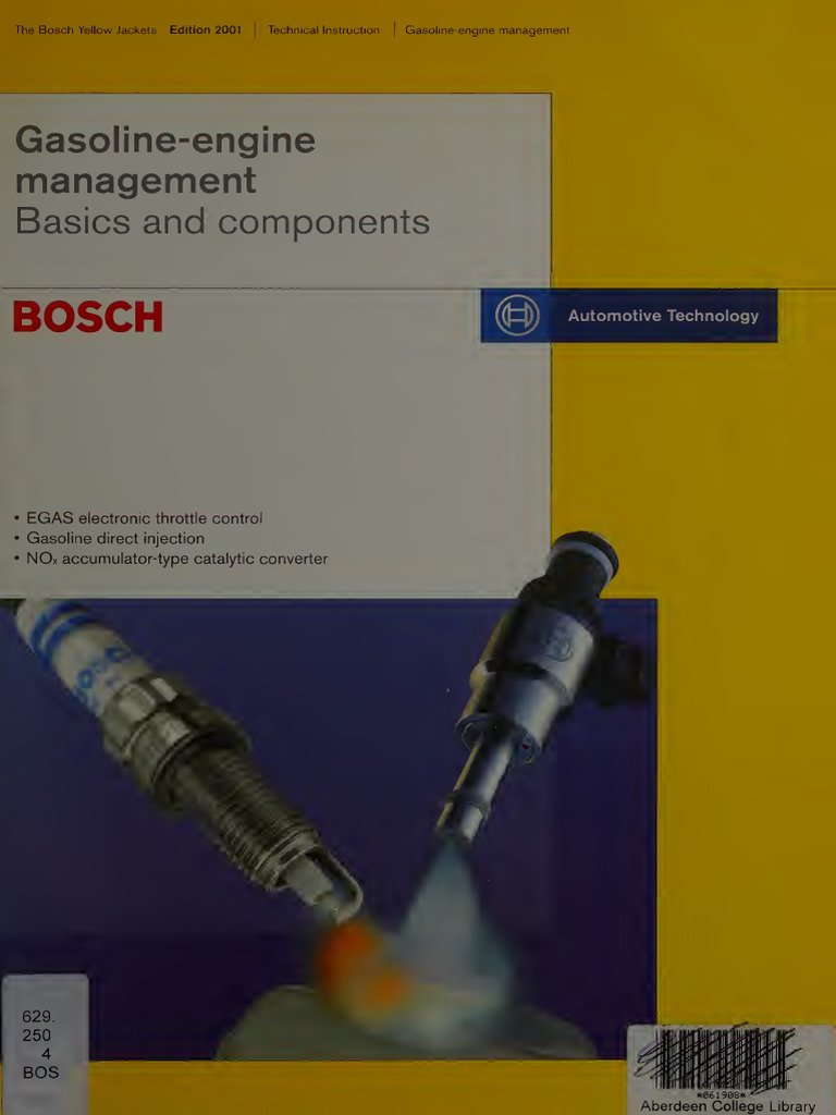 Bosch Gasoline Engine Management Guide | PDF | Throttle | Fuel Injection