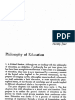 Dewey Philosophy of Education