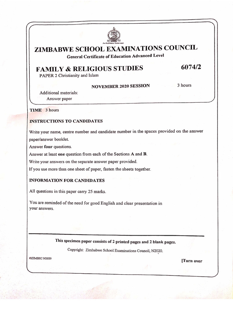 Frs Nov 2020 p2 | PDF