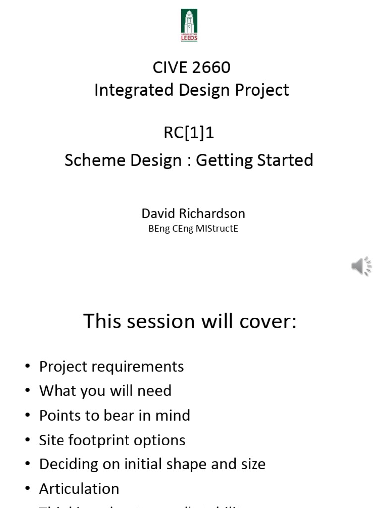Integrated Design Project Guidelines | PDF | Architectural Elements ...