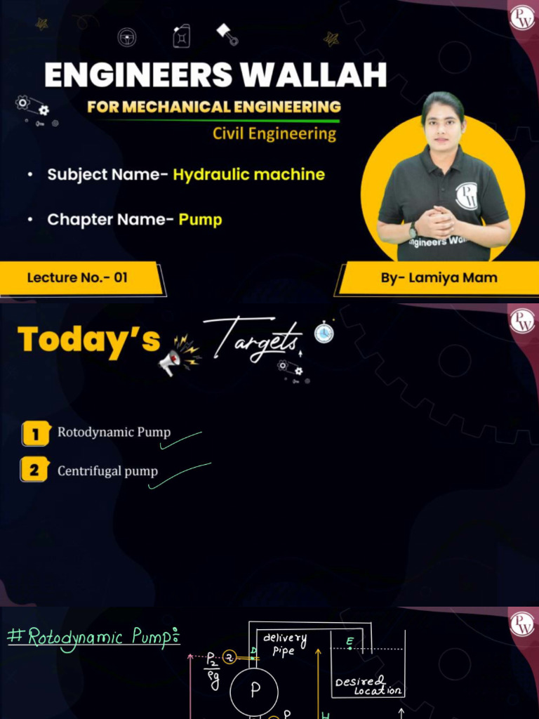 Pump 01 - Class Notes | PDF