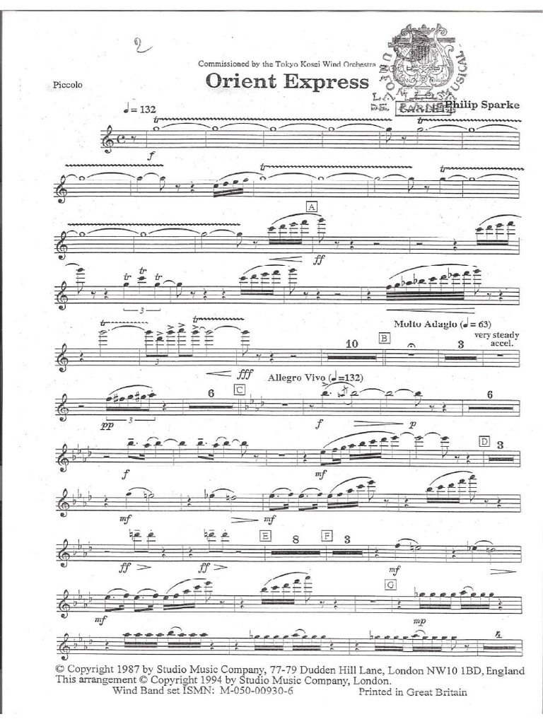 Piccolo | PDF