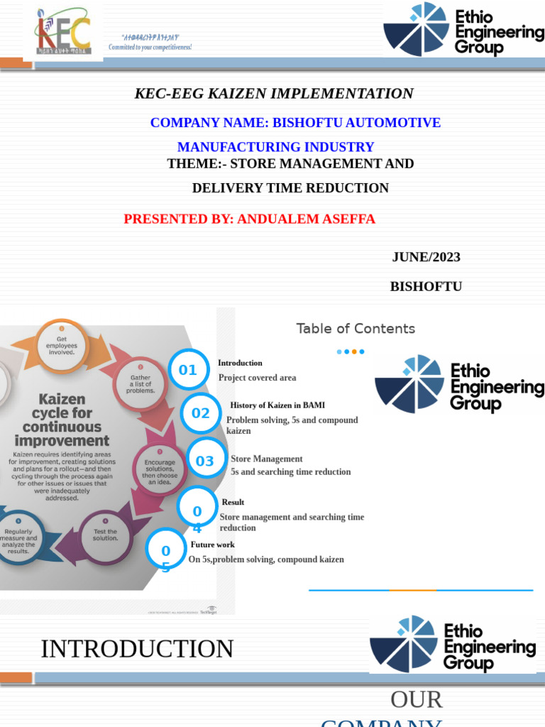 Kaizen Implementation for Store Management | PDF | Business | Economies
