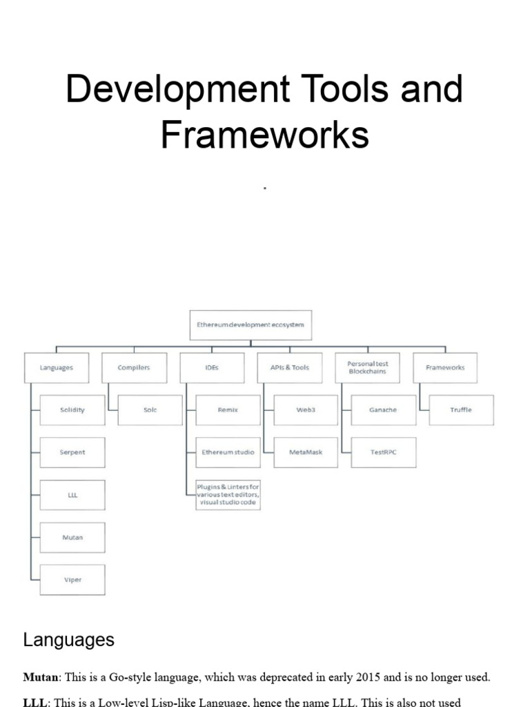 Development Tools and Frameworks | PDF | Parameter (Computer ...