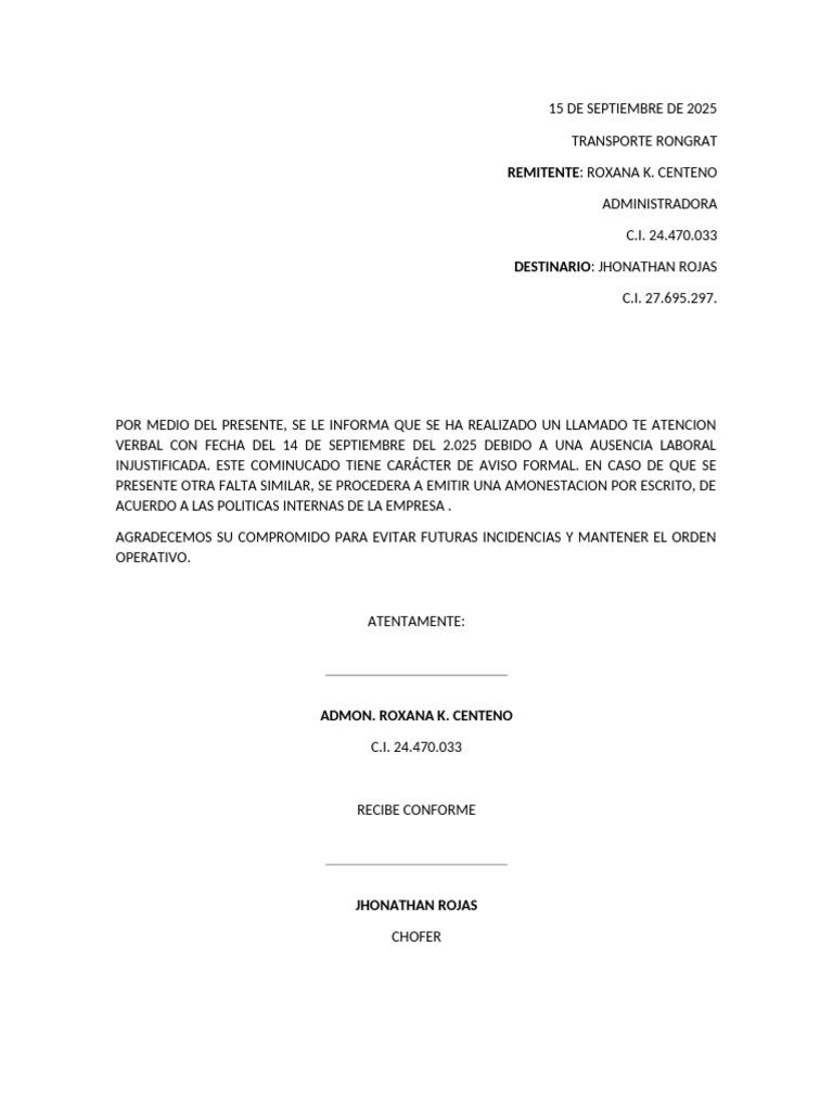 INCIDENCIAS | PDF