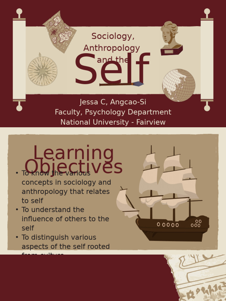 Understanding Self in Sociology & Anthropology | PDF | Sociology ...