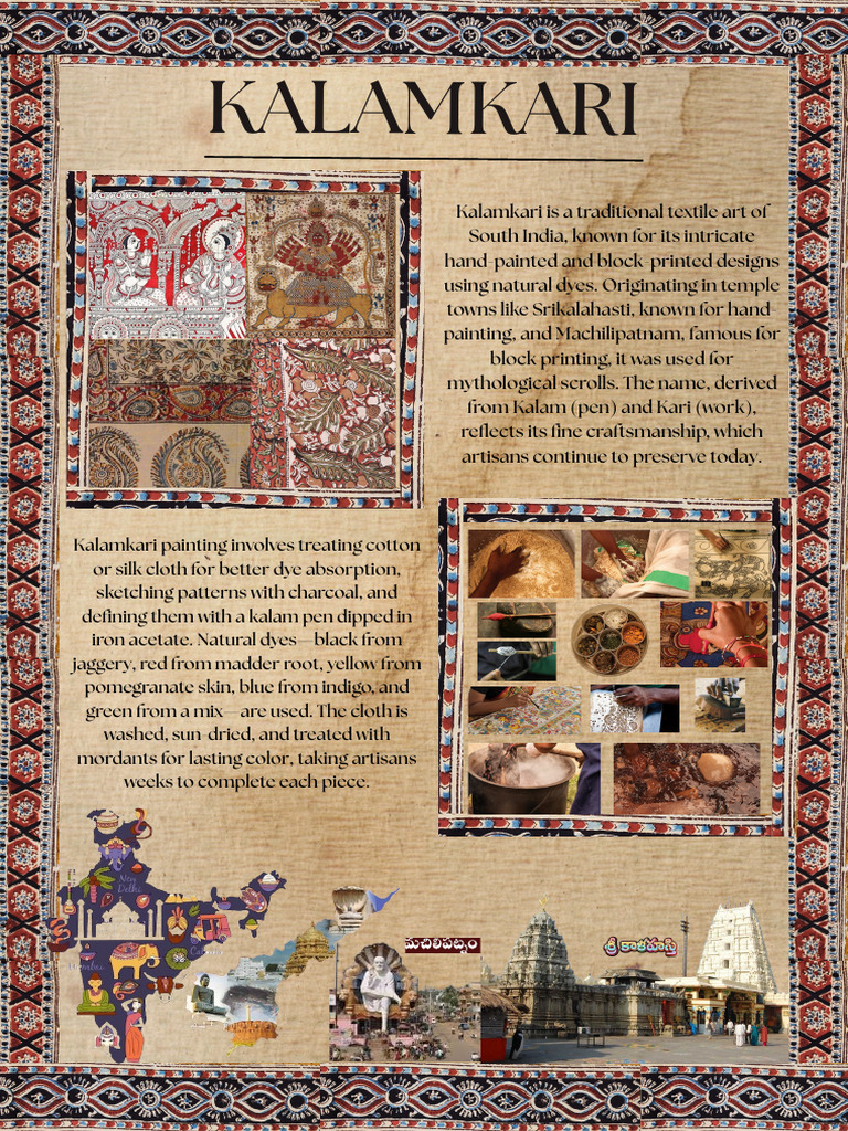 Traditional Kalamkari Textile Art | PDF