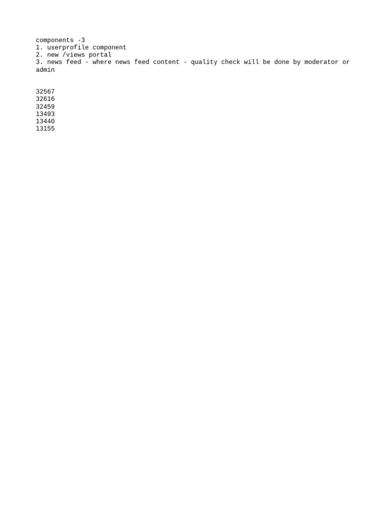 Components 3 | PDF