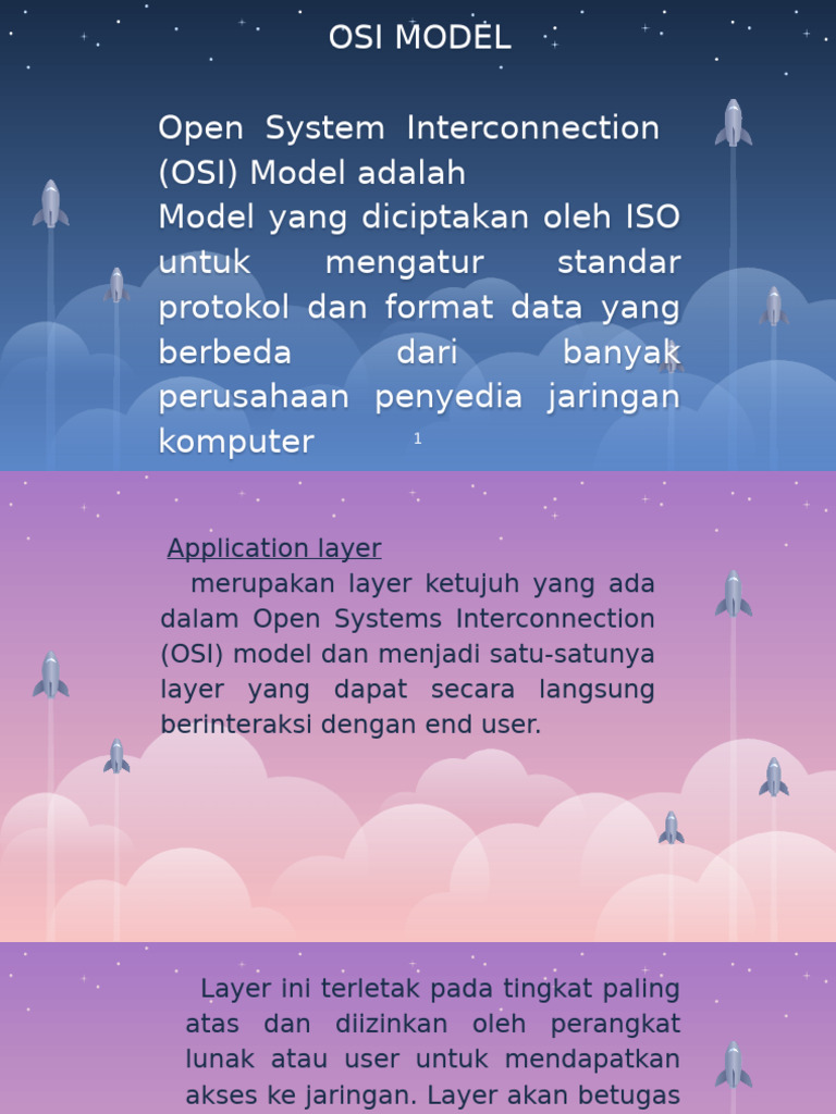 Fungsi dan Struktur Model OSI Jaringan | PDF