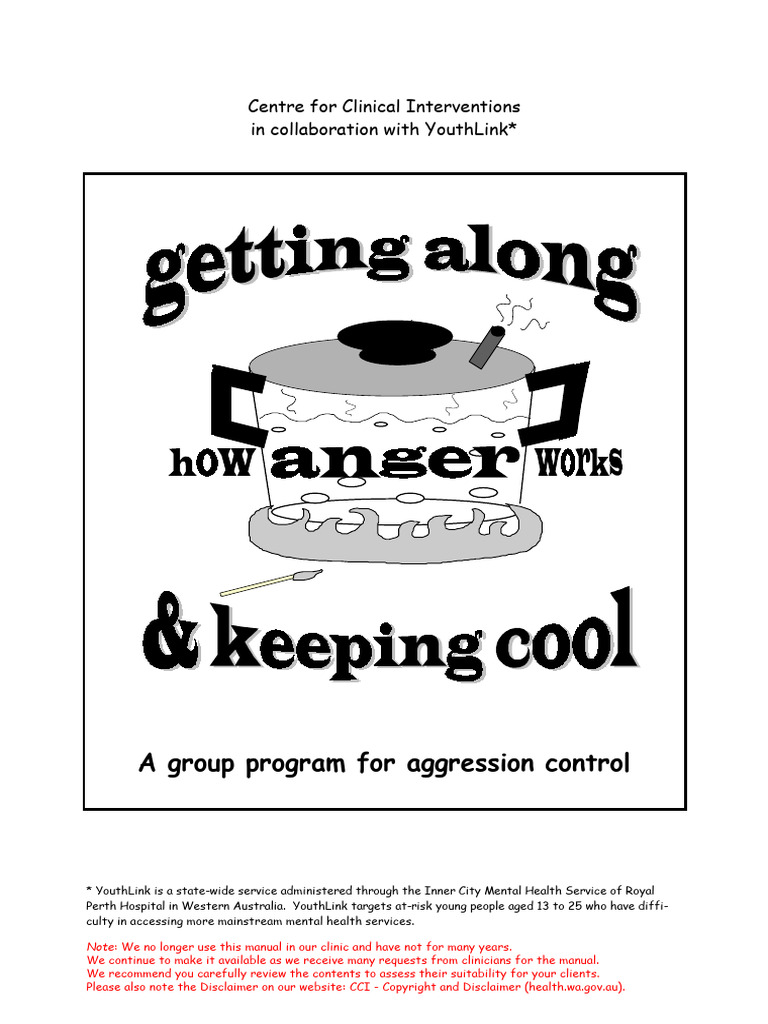 Aggression Control Program for Youth | PDF | Anger | Aggression