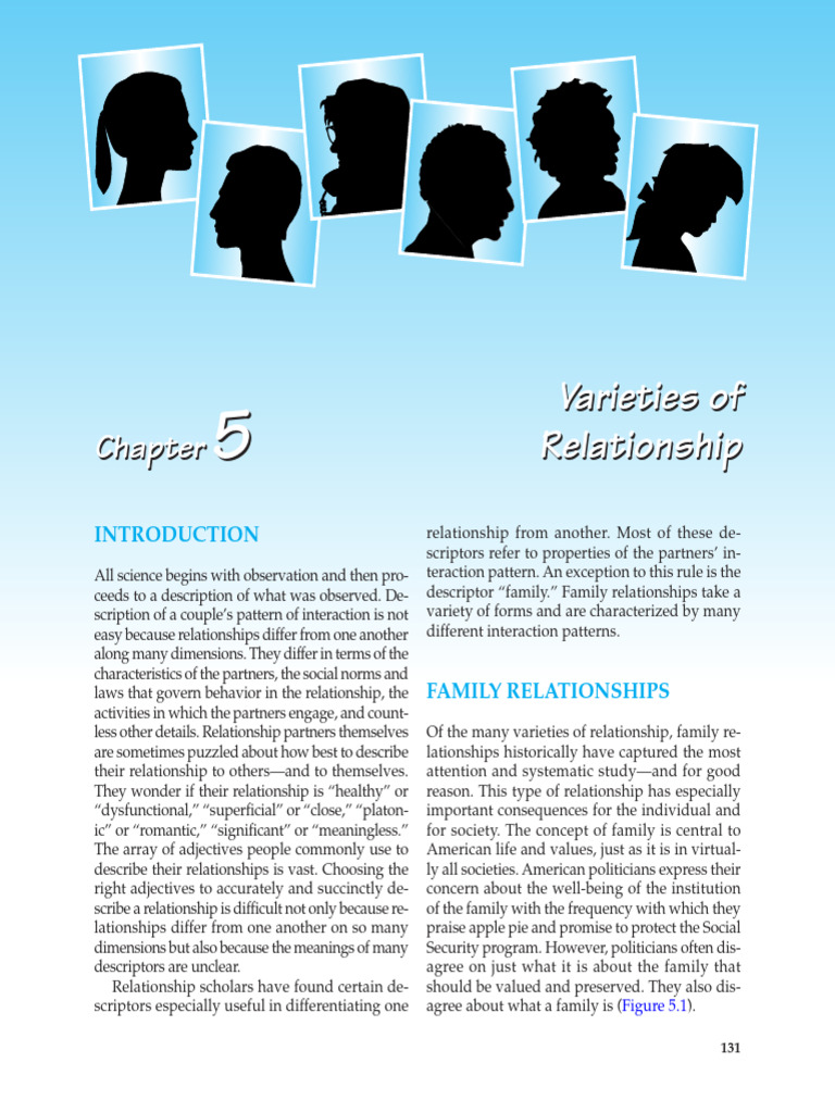 Understanding Family Relationship Types | PDF | Cohabitation | Divorce