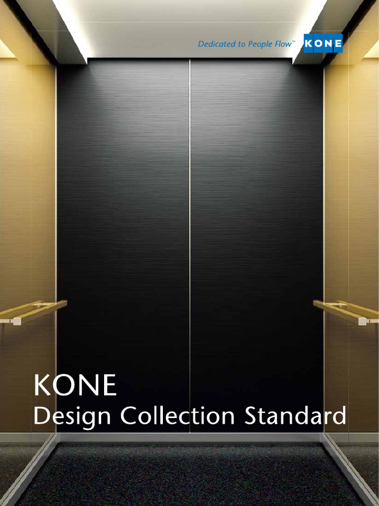 Brochure Kone Elevators Standard Design Collection | PDF