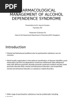 Glasgow Modified Alcohol Withdrawal Scale (GMAWS) | PDF