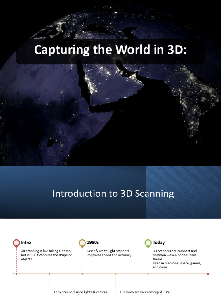 Introduction to 3D Scanning Techniques | PDF | 3 D Computer Graphics ...