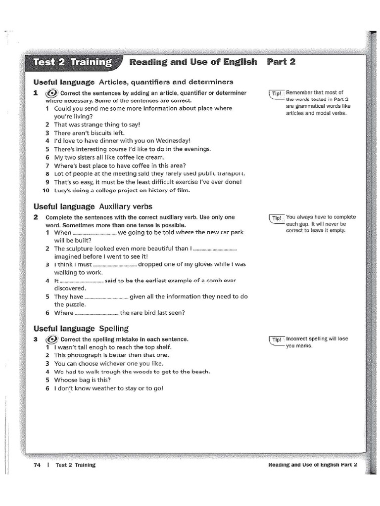 Part 2 Fce | PDF