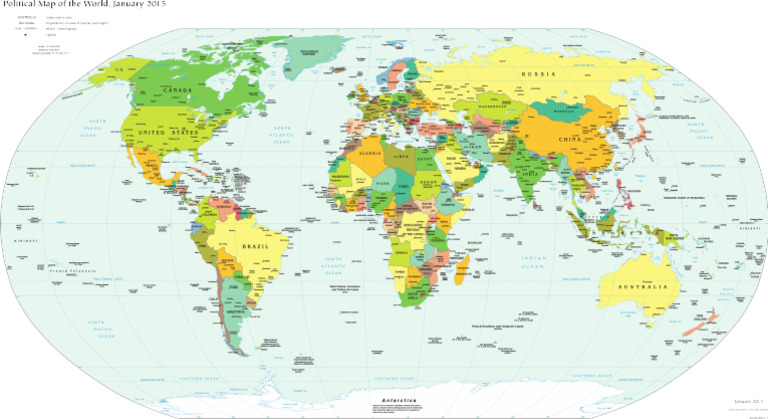 Political World Map | PDF