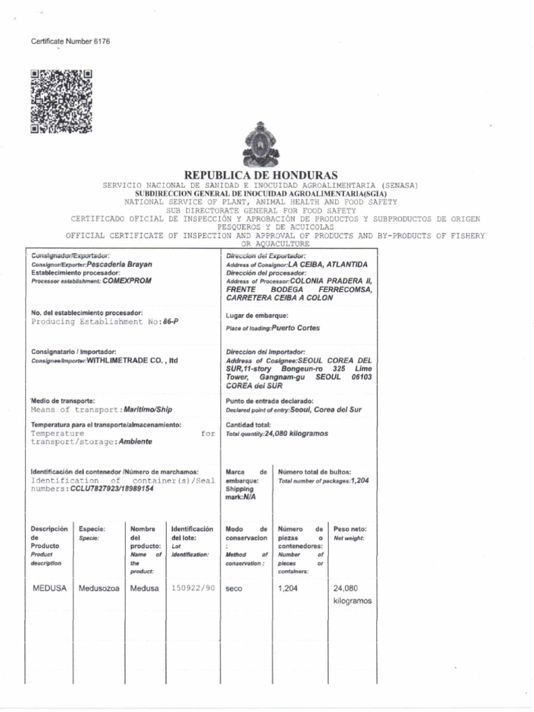 Certificado 354 | PDF