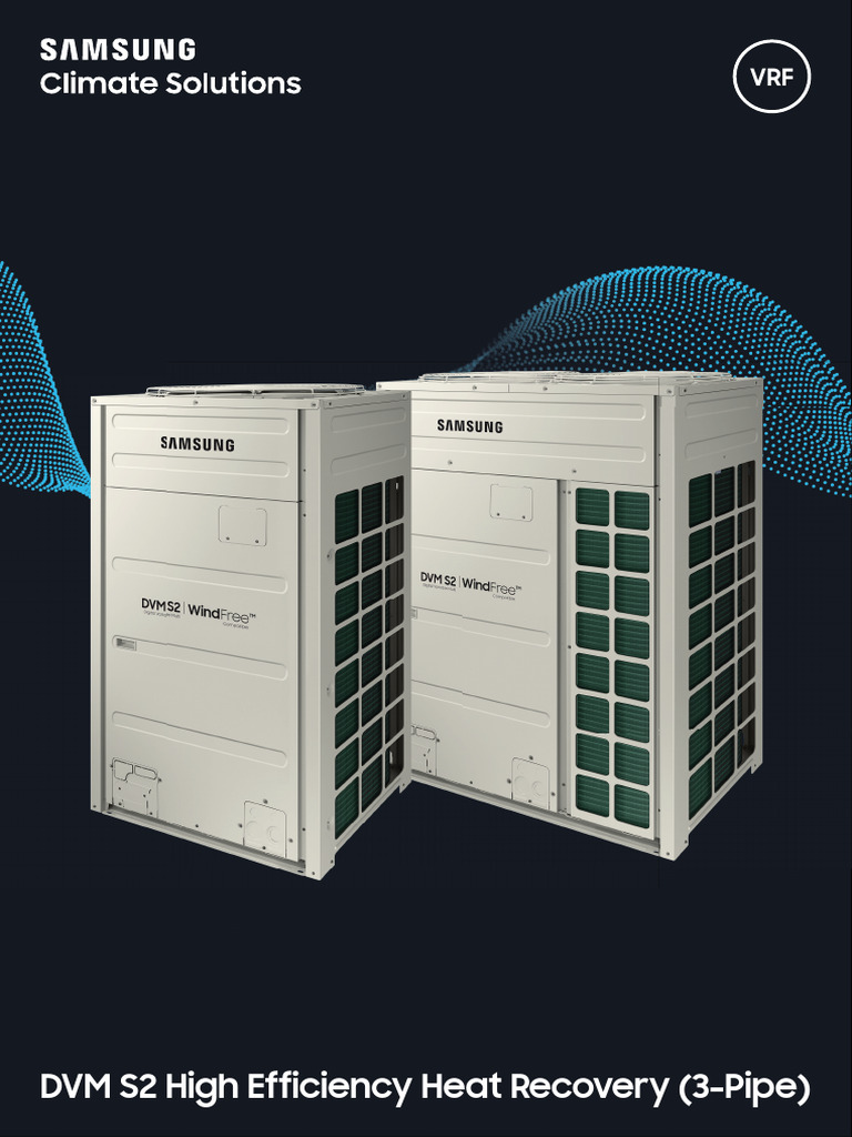 VRF - DVM S2 HR | PDF | Air Conditioning | Heat Pump