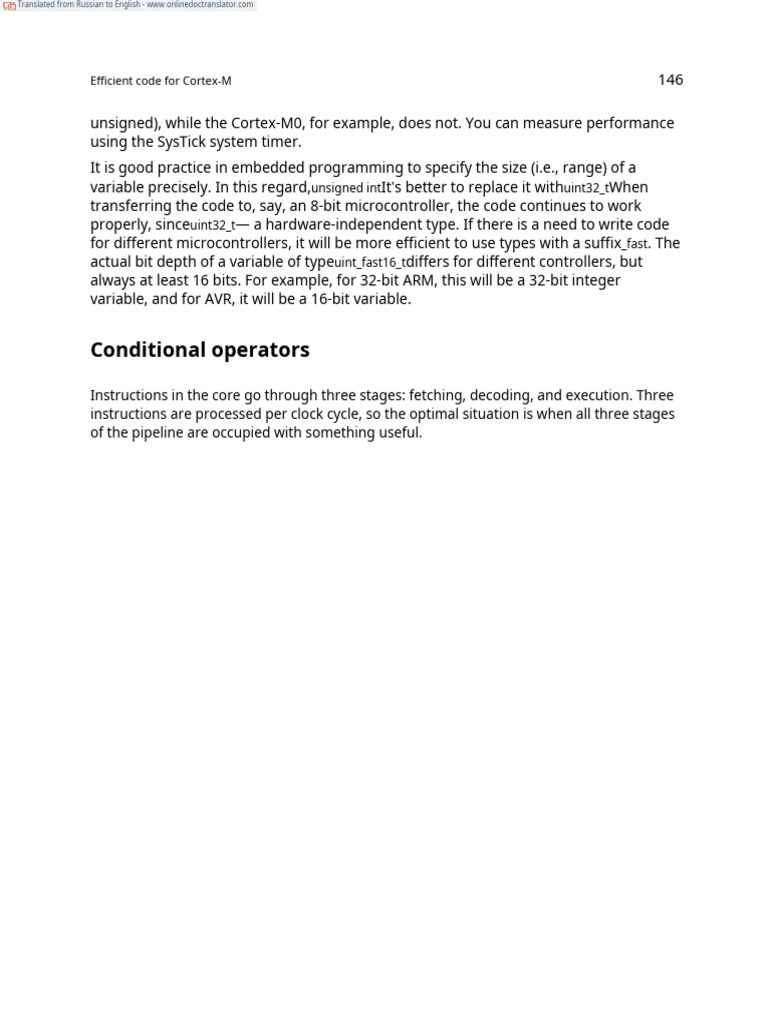 Optimizing Code for Cortex-M Efficiency | PDF | Computing | Computer ...