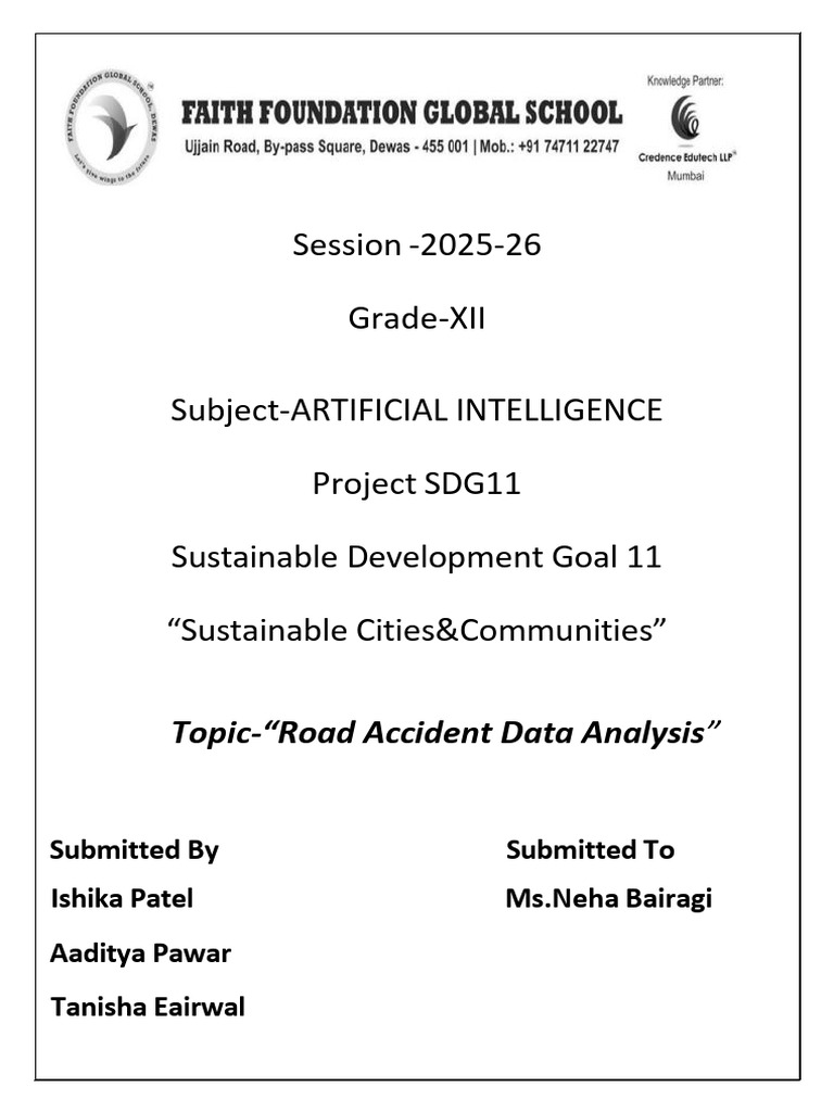 Road Accident Data Analysis Project | PDF | Comma Separated Values ...