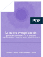 La Nueva Evangelización para La Transmisión de La Fe Cristiana