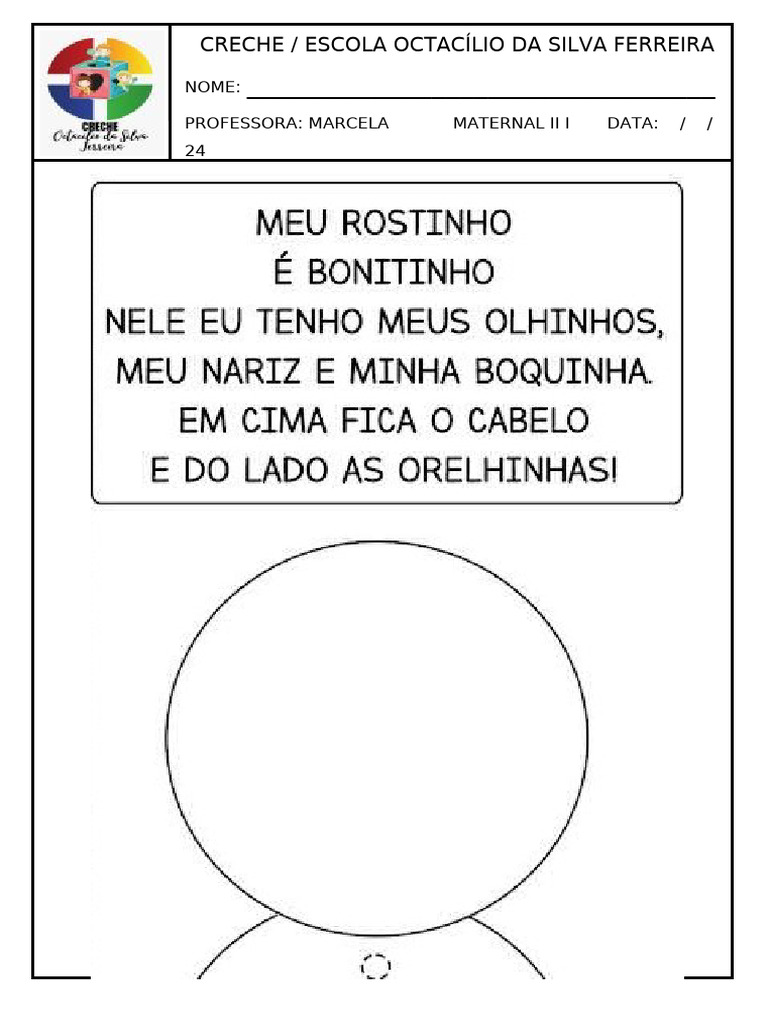 Atividade Auto Retrato | PDF
