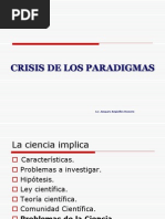 Crisis de Los Paradigmas