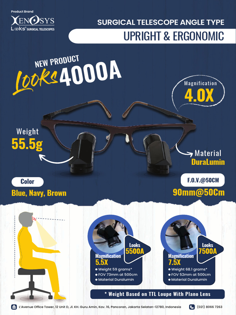 Medical Headlights and Surgical Telescopes | PDF | Field Of View ...