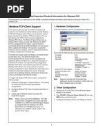 Modbus/TCP Client Support: Additional Important Product Information For Release 3.83