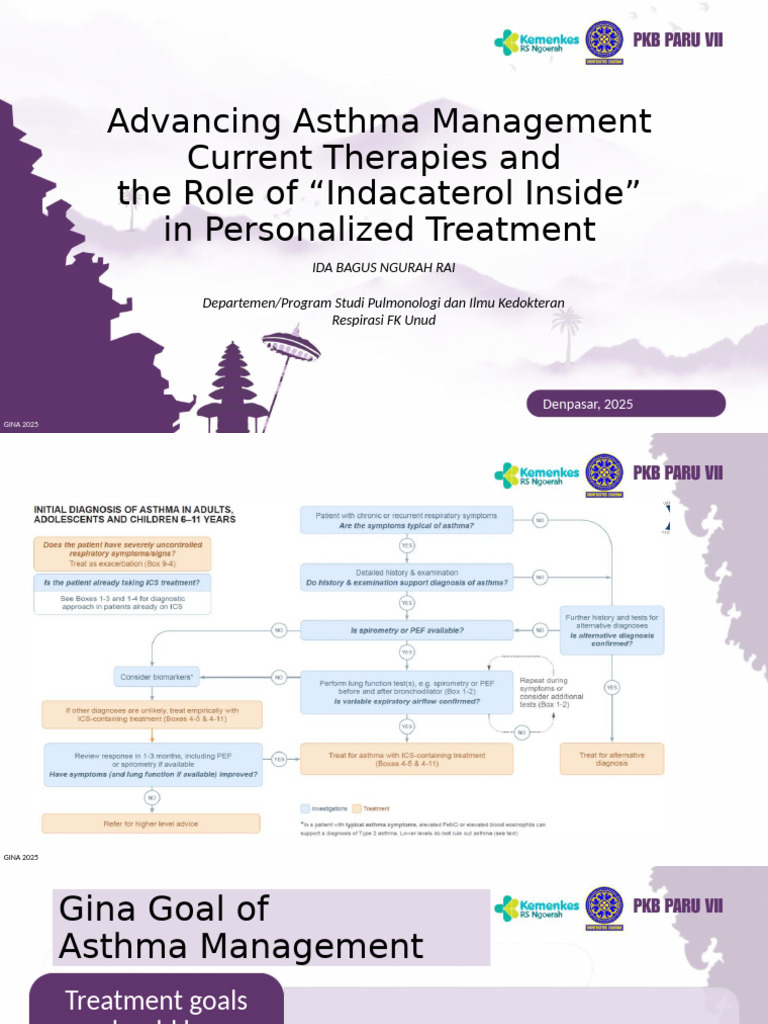 Indacaterol in Personalized Asthma Care | PDF | Asthma | Pharmacology