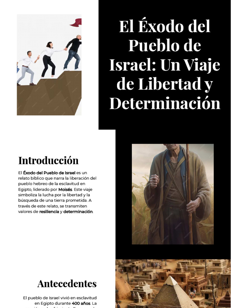 Éxodo de Israel: Libertad y Fe | PDF | Libro del éxodo | Moisés