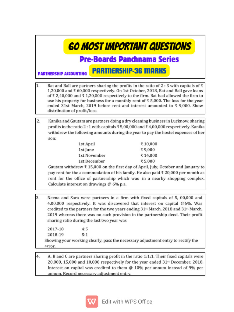 60 Questions | PDF