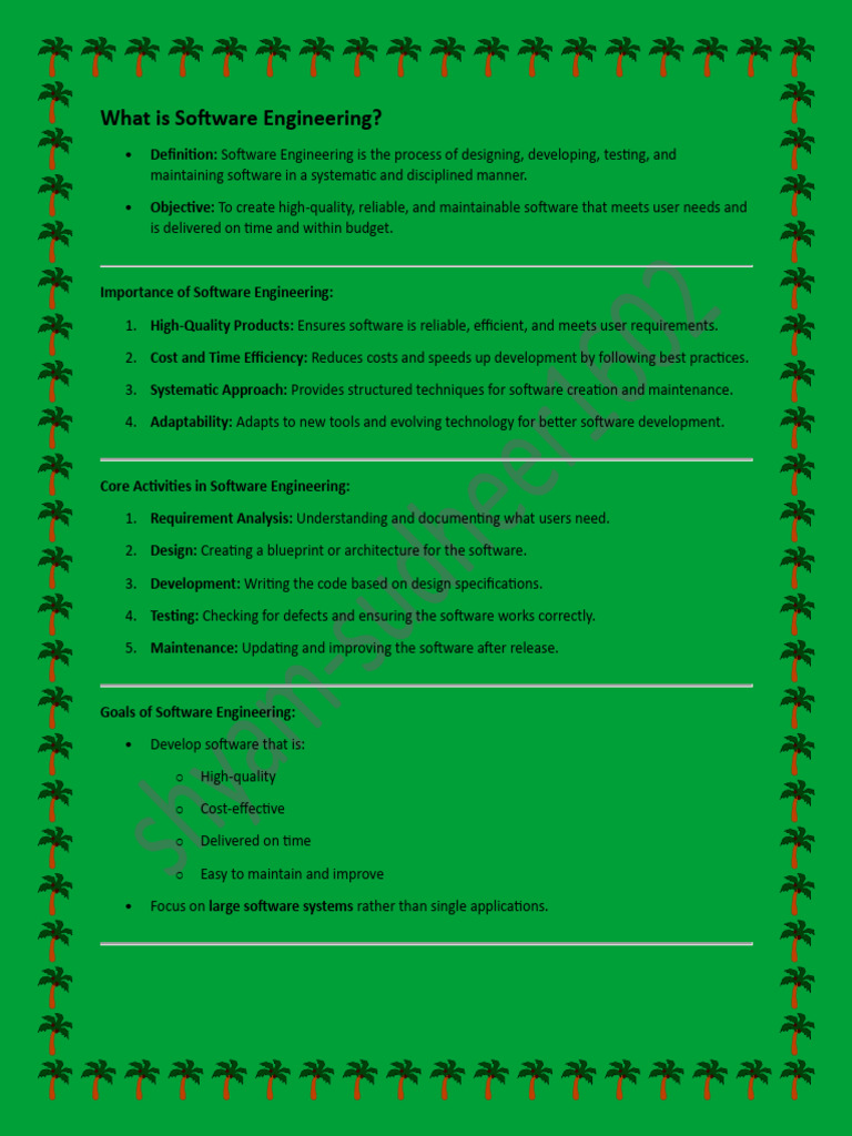 Understanding Software Engineering Basics | PDF | Software | Software ...
