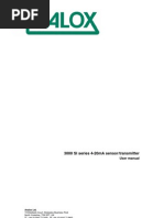 3000 SI Series 4-20ma Sensor/transmitter: User Manual