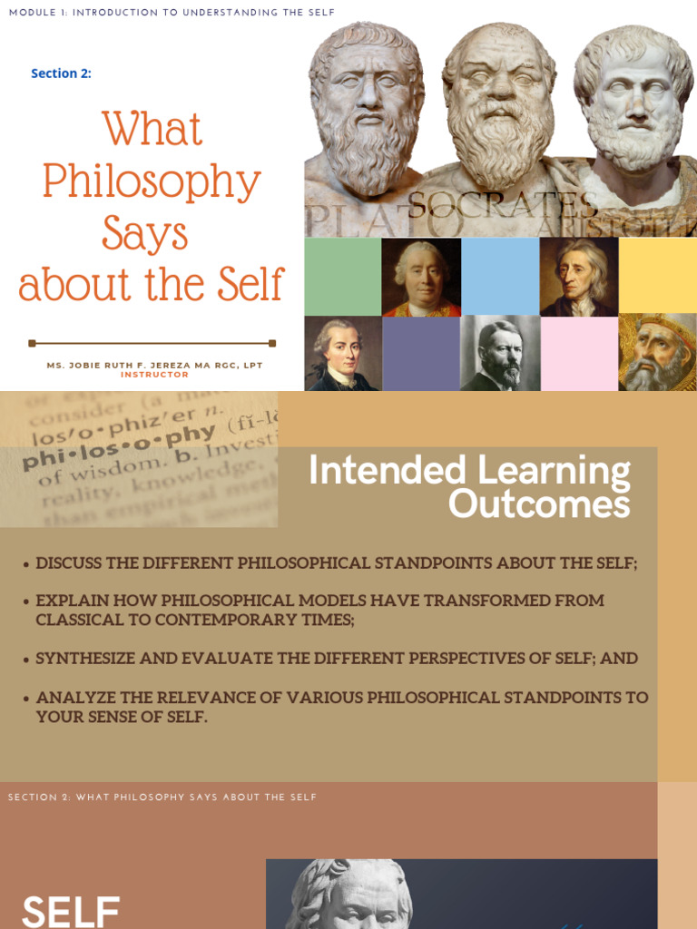 Philosophical Perspectives on the Self | PDF | Soul | Philosophy Of Self