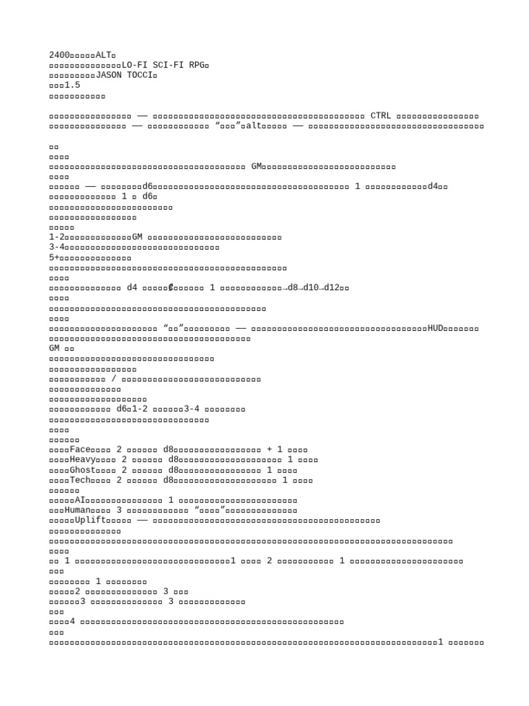 2400 ALT v1.5 | PDF
