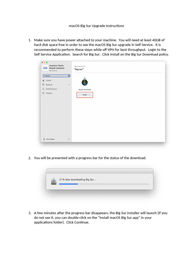 macOS Big Sur Upgrade Guide | PDF