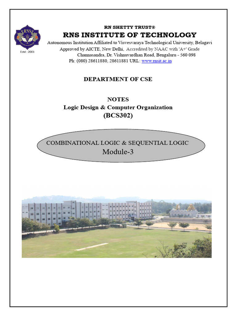 Module 3 Ldco Bcs302 | PDF | Electrical Circuits | Computing