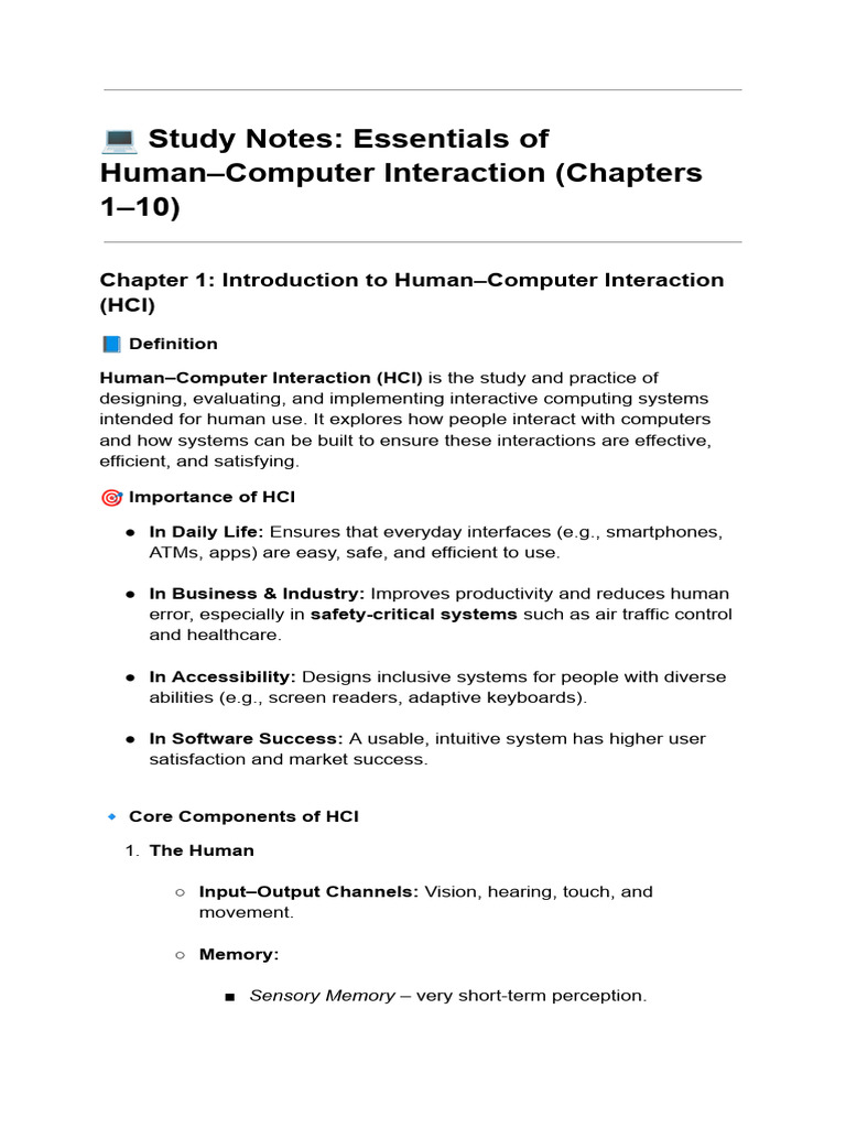 PC 317 | PDF | Usability | Human–Computer Interaction
