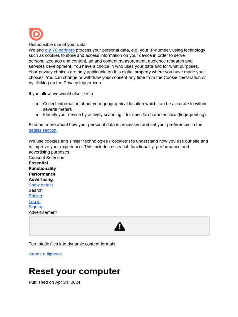 Data Privacy and Cookie Consent Guide | PDF