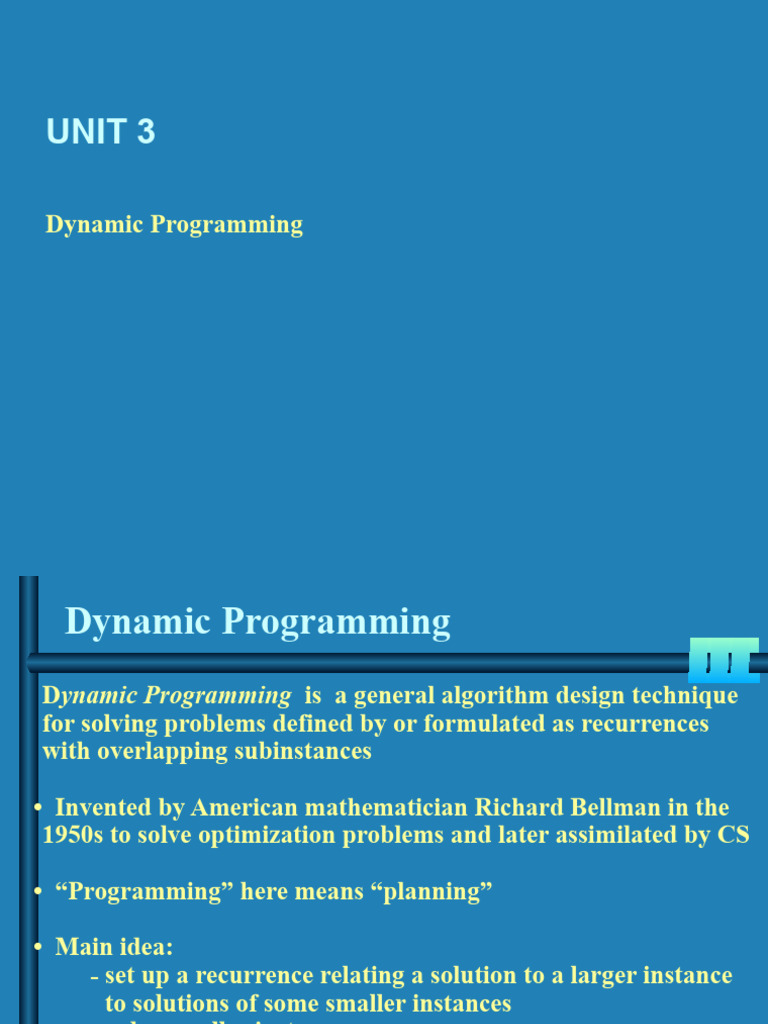 Dynamic Programming Techniques Explained | PDF | Code | Dynamic Programming