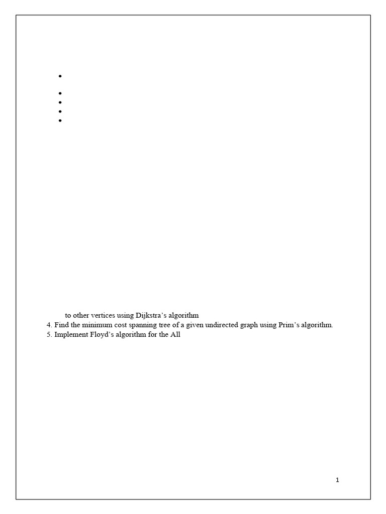 CS3401 Algorithm Practical Exercises | PDF | Discrete Mathematics ...