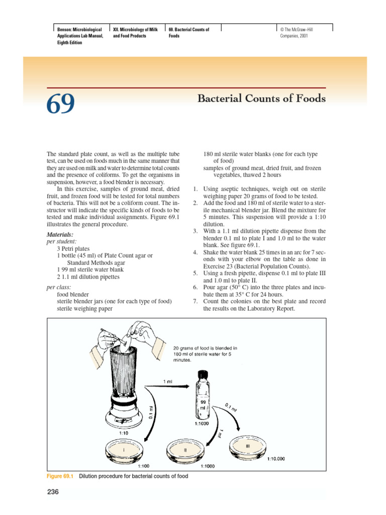 Bacterial Testing in Food Microbiology | PDF | Microorganism | Canning