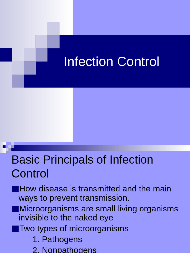 Infection Control Basics and Practices | PDF | Infection | Pathogen