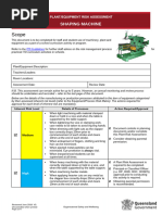 Milling Machine Risk Assessment Template | PDF | Hazards | Risk