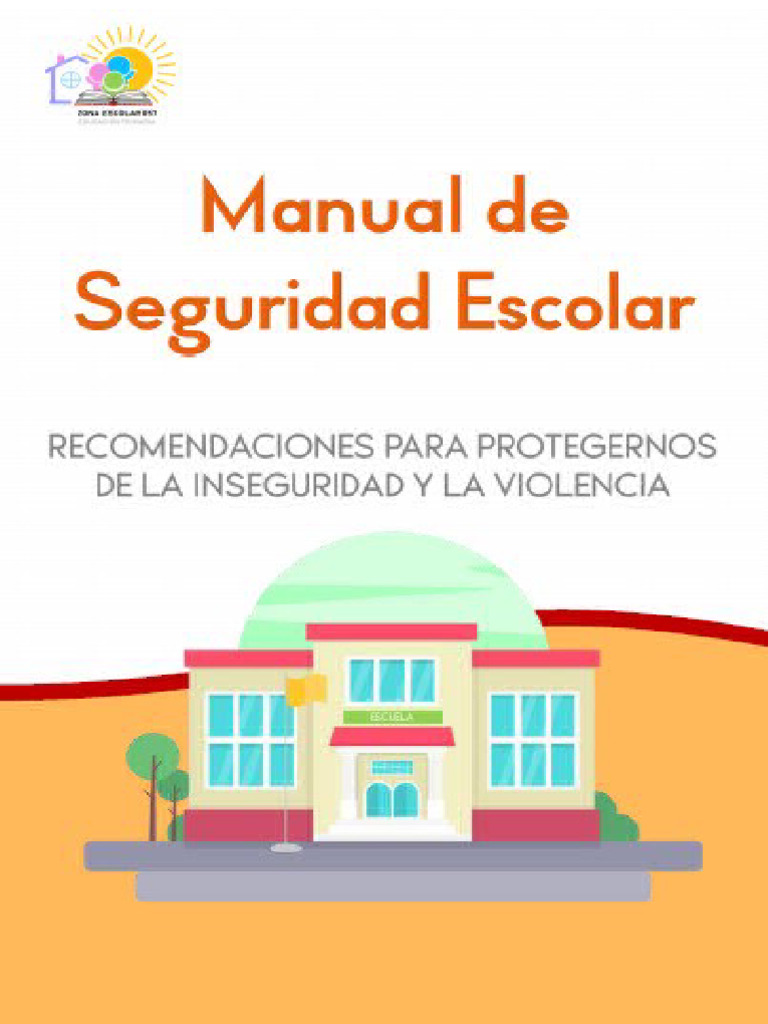 Manual de Seguridad Escolar | PDF