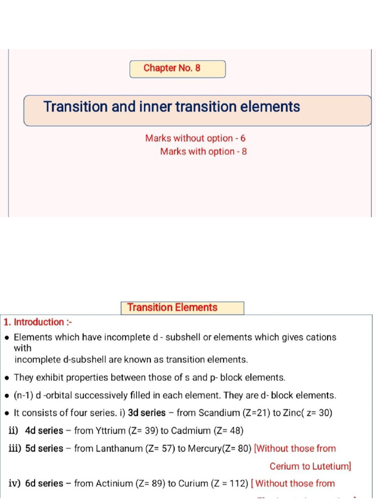 Transition &inner Transition | PDF